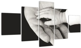 Tablou cu mâini (125x70 cm), în 40 de alte dimensiuni noi