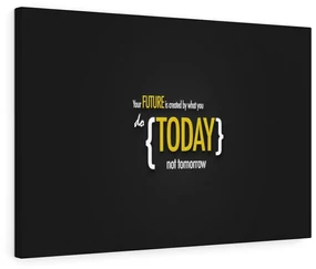 Tablou canvas Motivational Your Future - 60x40 cm 60x40 cm