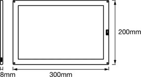 Corp de iluminat LED pentru mobilier cu senzor CABINET LED/14W/230V Ledvance