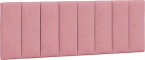 vidaXL Pernă tăblie de pat, Hanko, roz, 140 cm, catifea