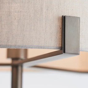 Lampadar Endon 72634 HAYFIELD 1xE27/40W/230V maro/gri