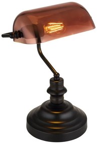 Veioza, lampa de masa Antique negru, cupru