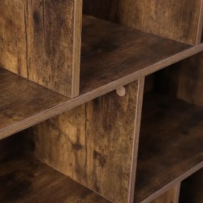 Bibliotecă NAVARO, maro