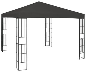 vidaXL Pavilion, antracit, 3 x 3 m