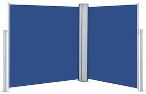 Copertina laterala retractabila, albastru, 160 x 600 cm Albastru, 160 x 600 cm