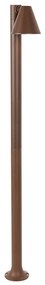 Stâlp modern pentru exterior maro ruginiu 100 cm IP44 reglabil - Ciara