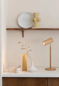 Lampa de masa Eco din Bambus Java GU10, natural