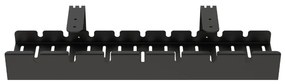 Organizator de cablu OfficeTech, negru