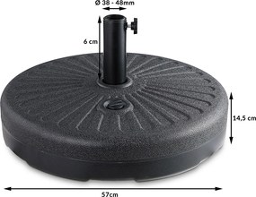 Suport parasol Antracit Ø 57 cm