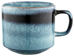 Florina Cană din ceramică Moon Dust, 550 ml ,albastru