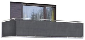 Paravan pentru balcon gri 500x85 cm - Maximex