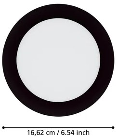 Eglo 900107 - Lampă de baie LED reglabilă FUEVA-Z, 10,5 W / 230 V, IP44