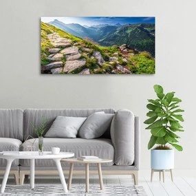 Tablou pe pânză canvas Sunrise tatry