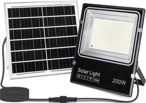 Aigostar- LED reglabil proiector solar LED/200W/3,2V 3000K/4000K/6500K IP66 + telecomandă