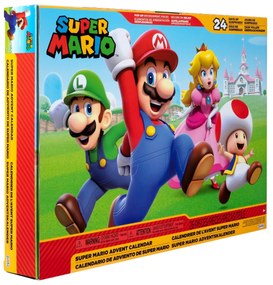 NINTENDO MARIO - CALENDAR CU SURPRIZE, REGATUL CIUPERCILOR - JAKKS PACIFIC (411354)