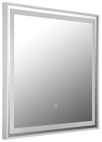 Oglindă LED dimabilă cu funcție de retroiluminare RIVAS LED/10W/230V 50x50 cm