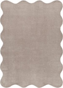 Covor taupe lavabil 160x230 cm Mellow – Universal