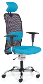 Scaun medical Techno Flex XL, albastru/negru