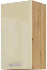 Dulap superior de bucătărie Arryn 40 G-72 1F (stejar artisan + crem lucios). 1024732