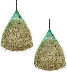 vidaXL Plase pentru fân, 2 buc. rotunde, 1x1 m, PP