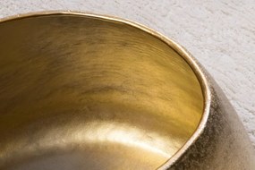 Masuta de cafea Extravaganta, Aluminiu, Auriu, STONE 75cm