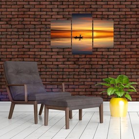 Tablou - cu barca (90x60 cm)