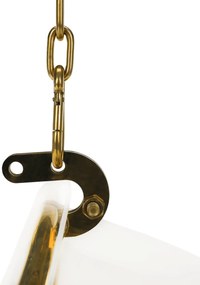 Scaun suspendat, transparent/ auriu/ gri, BUBBLE NEW TIP 1