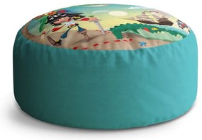 Taburet Circle pirat, colorat