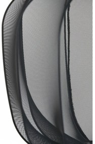 Lustră neagră cu abajur textil ø 40 cm Plumeria – Light &amp; Living