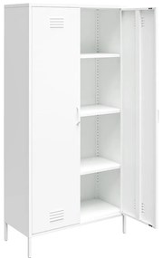 Dulap metalic alb 90x185 cm Mission District - Støraa
