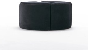 Taburet Alis Pouf negru