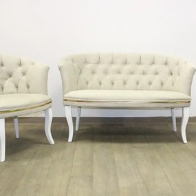 Canapea 2 persoane Milano Homs textil,bej