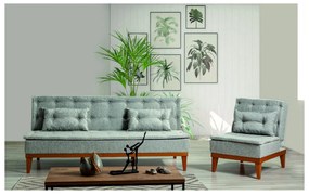 Set canapea fotoliu Fiorucci (gri). 1101634