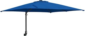 vidaXL Parasol de Grădină Albastru azur 248,5 x 247,5 x 160 cm