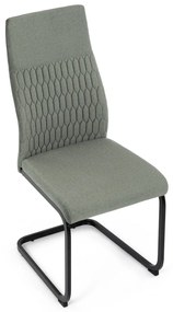 Set de scaune de sufragerie DCL-X7018 GRN2, 4 buc