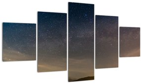 Tablou  cu cerul nocturn (125x70 cm), în 40 de alte dimensiuni noi