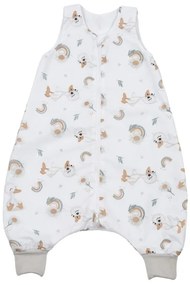 Sac de dormit de vara cu picioare 6-18 luni Kidizi Ducky 0.5 tog, mansete transformabile in soseta