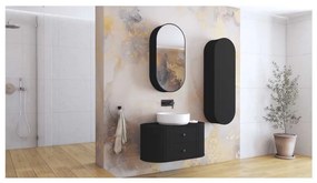 Dulap sub lavoar Belmore, negru