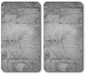 Plite protectie din sticlă, 2 bucăți, Kesper, DARK CONCRETE