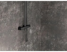 Ravak X070160 - Set de duș cu baterie termostatică FREE, negru