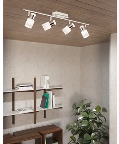 Spot LED Eglo 92087 DAVIDA 4xGU10-LED/5W/230V