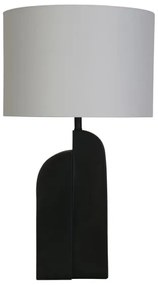 Lampă de masă Searchlight PERTH EU61650BK - 1xE27/60W/230V