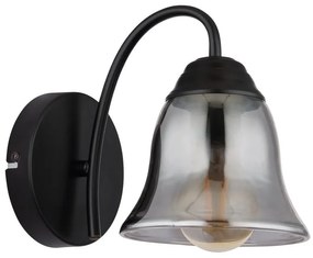 Aplica de perete design industrial Gonny negru