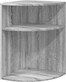 vidaXL Masă laterală Gri Sonoma 39,7 x 39,7 x 60 cm Lemn compozit