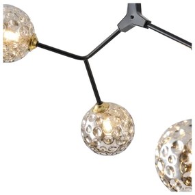 Lustră pe tijă 5xG9/15W/230V gri