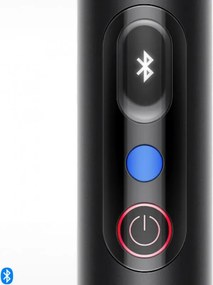 Aspirator vertical Dyson PencilVac Fluffycones 492689-01, 55 AW, 30 min, 80 ml, 140000 Hyperdymium™, design ultra-subțire, iluminare LED, negru