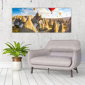 Tablou - Baloane cu aer cald (120x50 cm)