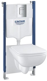 GROHE 39816000 - Set pentru WC SOLIDO COMPACT, 1,13 m, ceramică/alb
