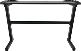Birou PC/birou gaming, negru, JADIS