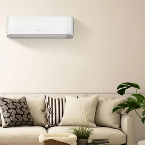 Aparat de aer conditionat inverter Hisense Easy Smart CA50XS1A, 18000 BTU, 35 m², A++, Silentios, FreezeProtect pana la -15°C, Alb
